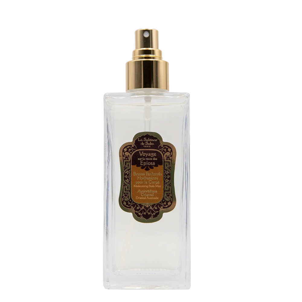 Moisturizing Mist Oriental Ayurvedic Amber Vanilla Patchouli Fragrance 200 ml