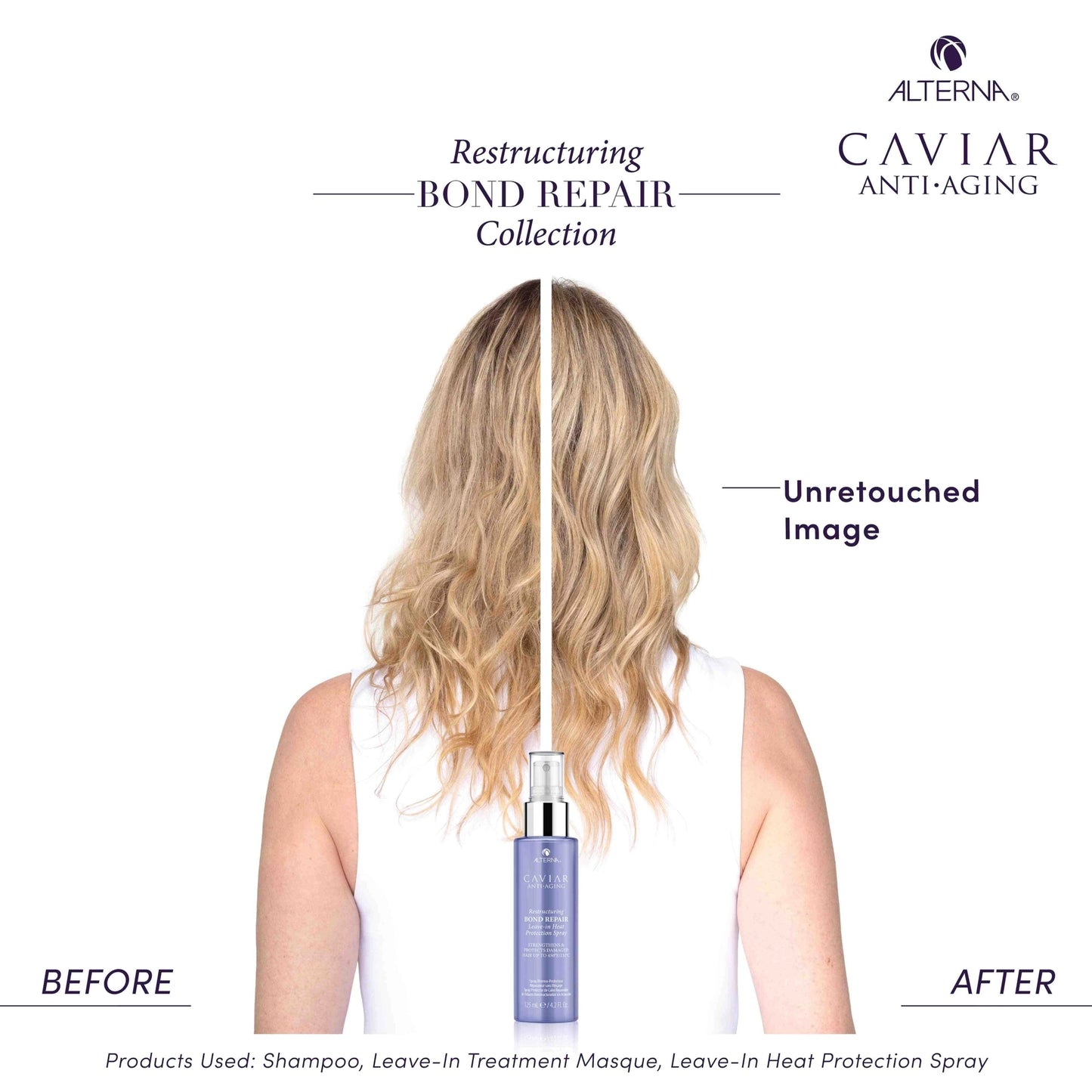 Caviar Restructuring Bond Repair Leave-In Heat Protection Spray