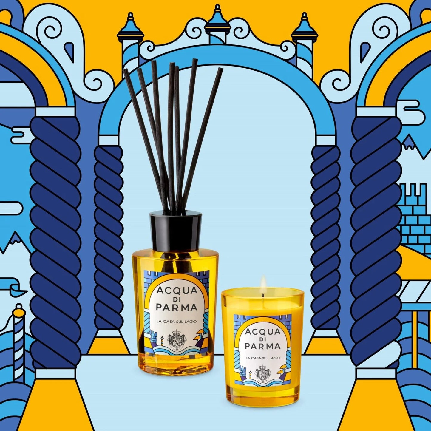 Acqua di Parma La Casa Sul Lago Room Fragrance Candle 200 g