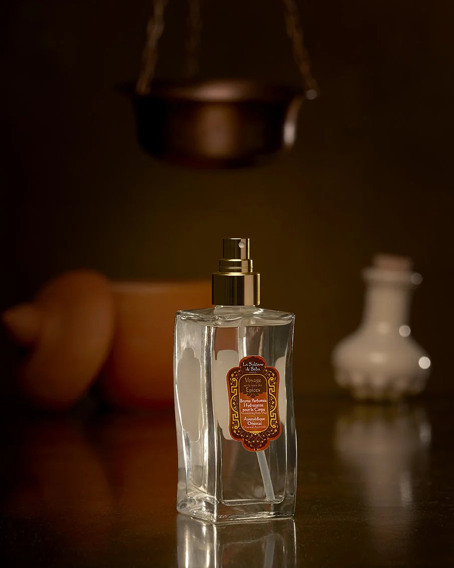 Moisturizing Mist Oriental Ayurvedic Amber Vanilla Patchouli Fragrance 200 ml