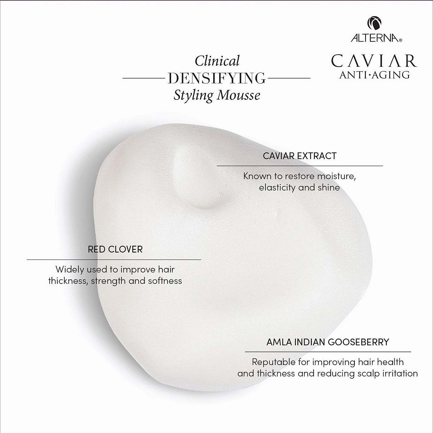 Caviar Clinical Densifying Styling Mousse