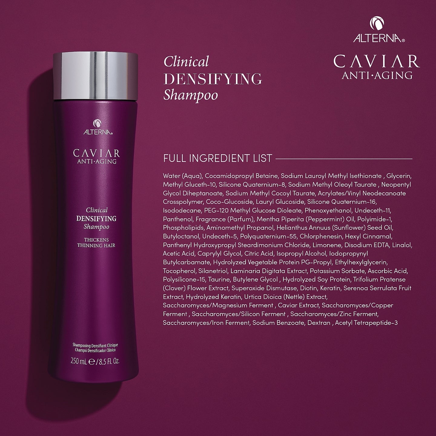 Caviar Clinical Densifying Shampoo