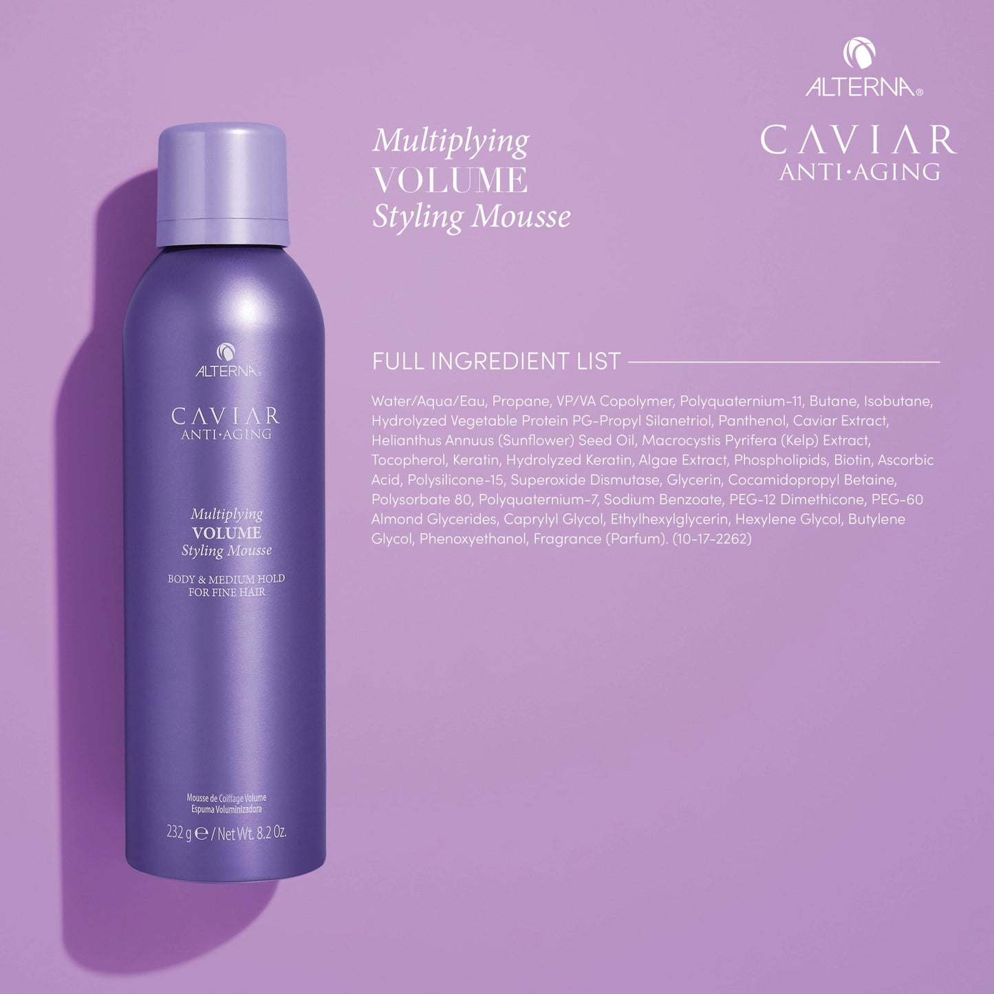Caviar Multiplying Volume Styling Mousse