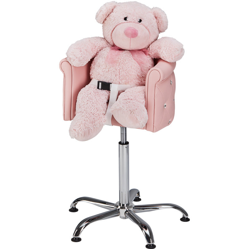 Frizētavas krēsls Lippi Kid DeLux OBS 55/45/40 cm rozā