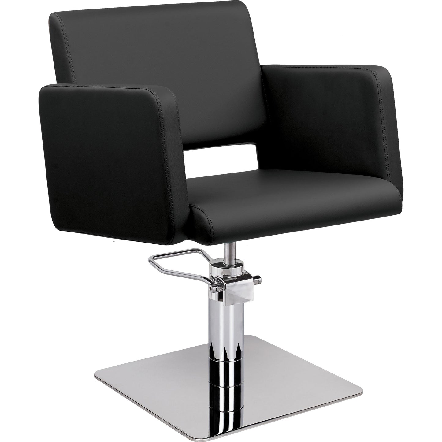 Frizētavas krēsls Lia 55/80/62 cm melns