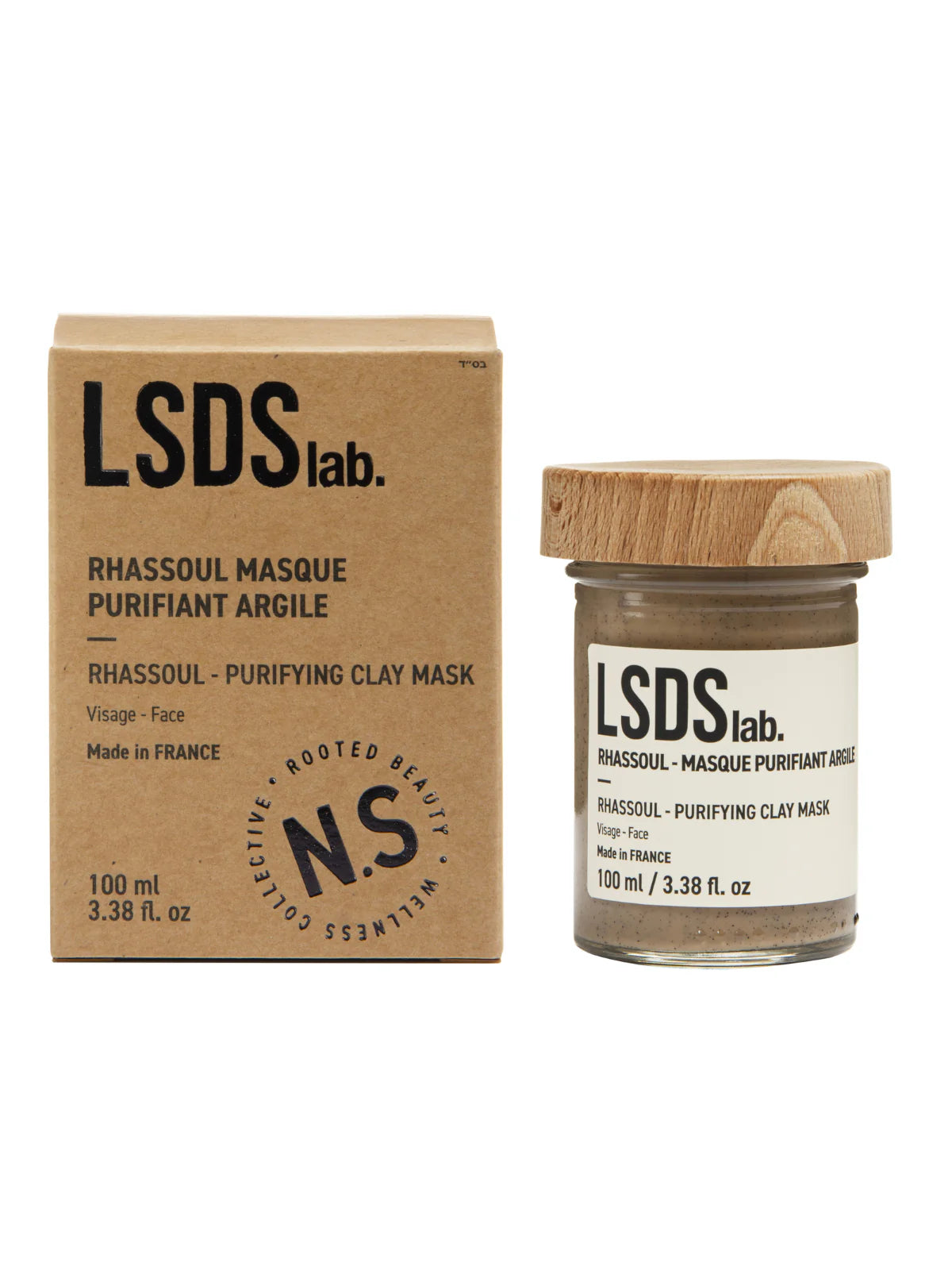 Rhassoul Purifying Clay Mask LSDSlab 100ml
