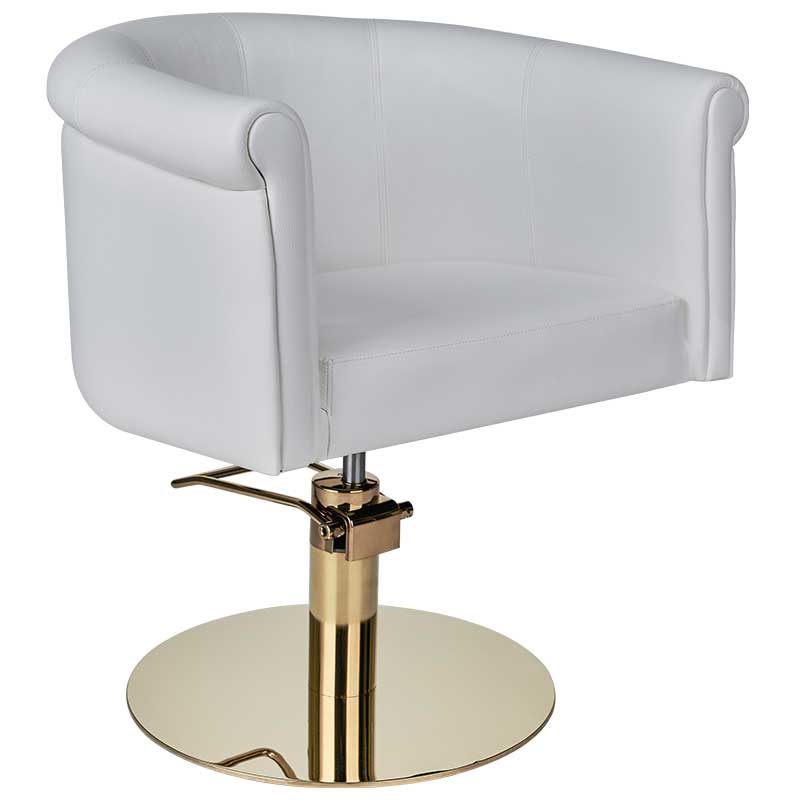 Frizētavas krēsls Refli 70/42/62 cm balts