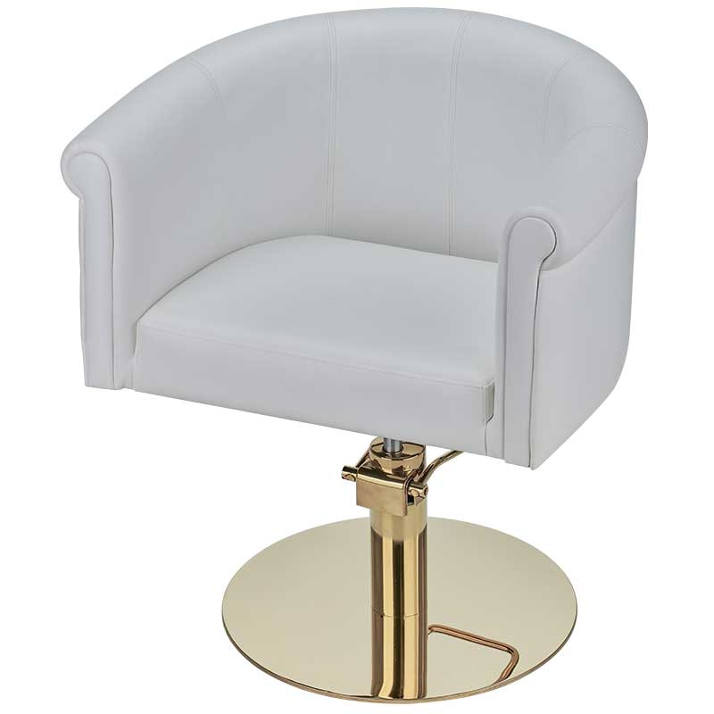 Frizētavas krēsls Refli 70/42/62 cm balts