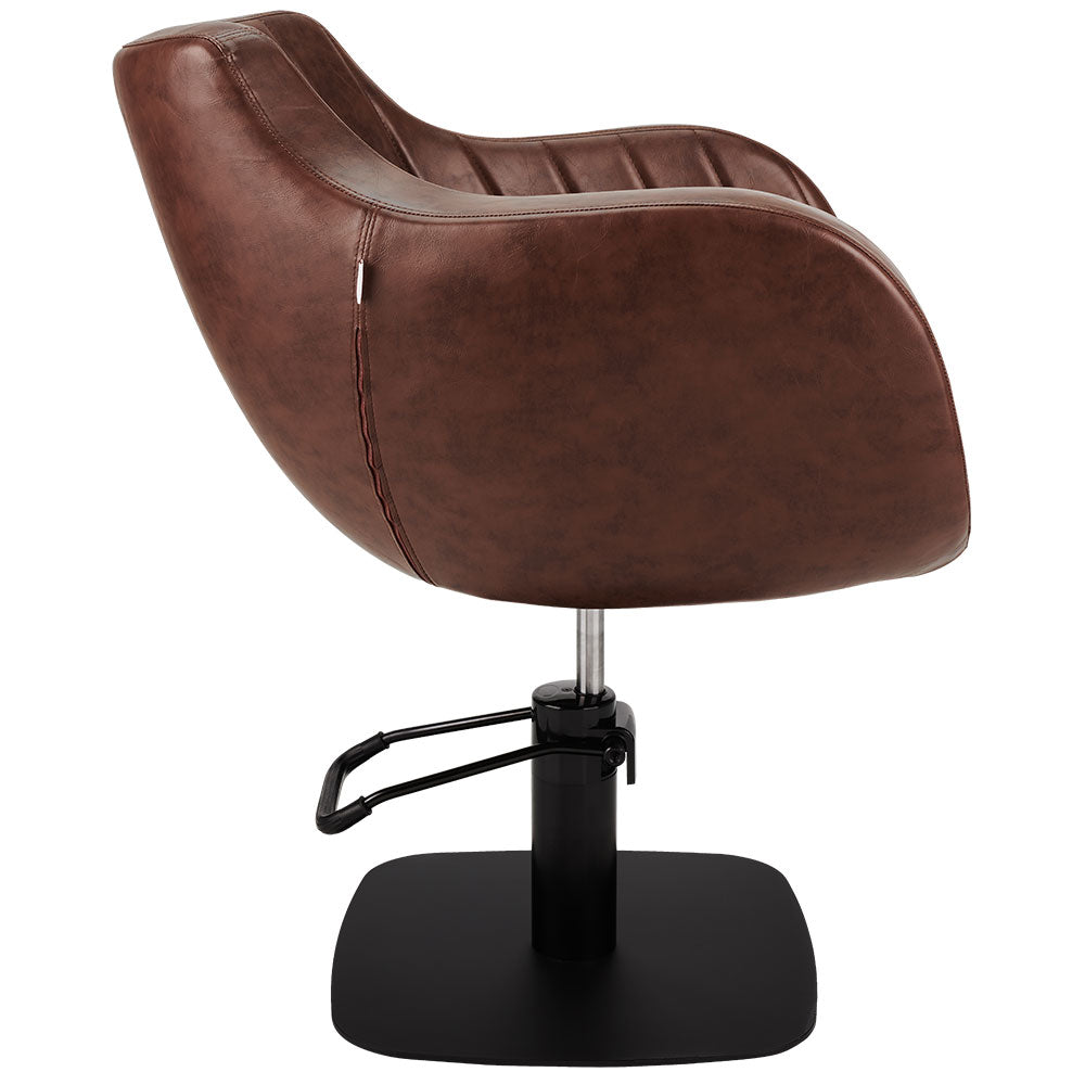 Frizētavas krēsls Thom 60/70/48 cm brūns