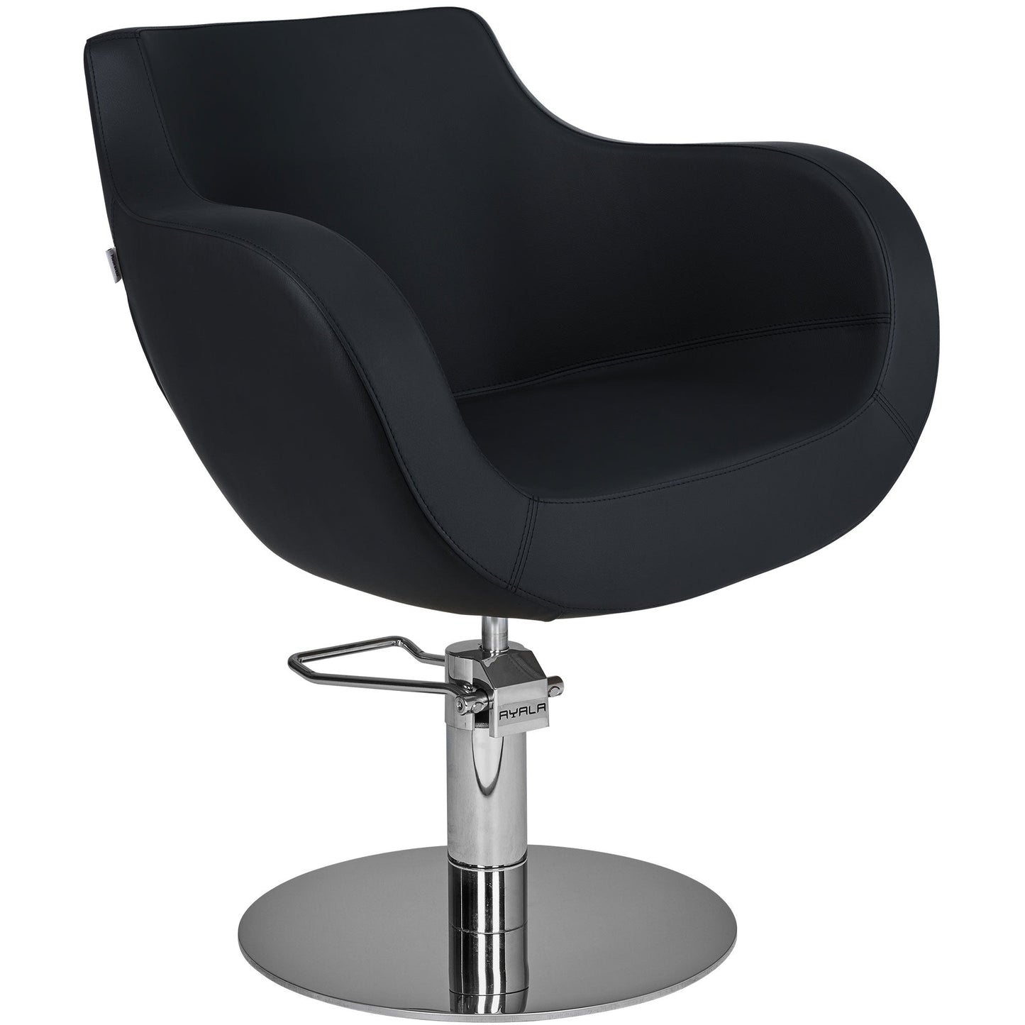 Frizētavas krēsls Thom 60/70/48 cm melns