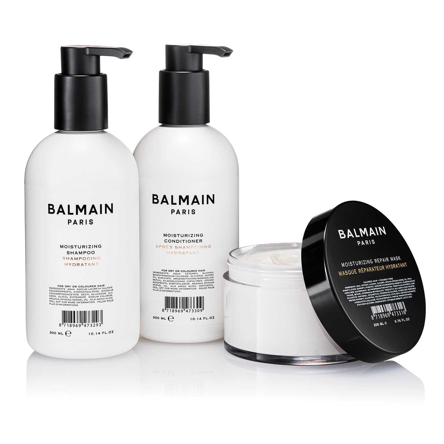 Balmain Hair Moisturizing Shampoo - Mitrinošais šampūns 300ml