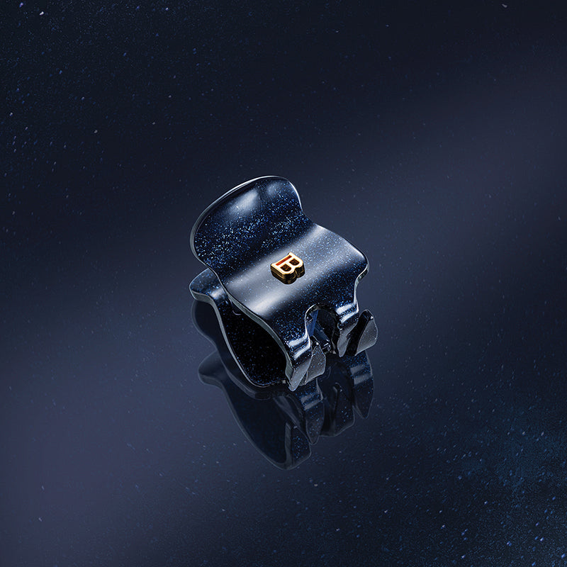 BALMAIN HAIR LE Muse de la Fête matu sprādze “Cosmic Sapphire” krāsā, XS izmērs