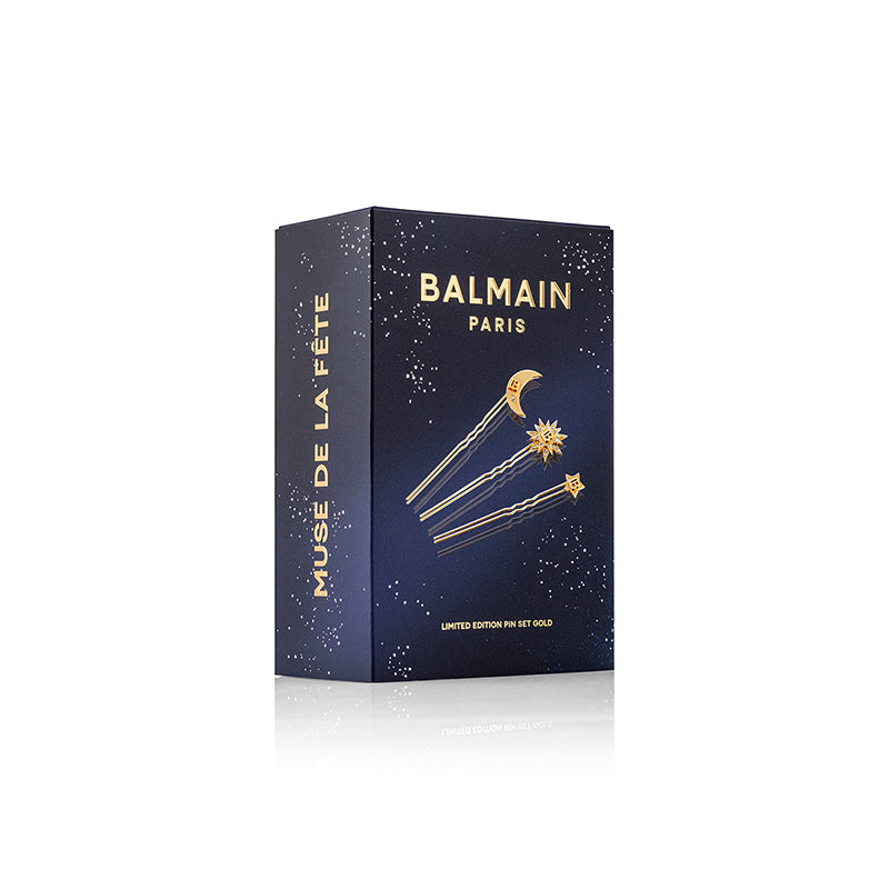 BALMAIN HAIR LE Muse de la Fête Zelta Matadatu komplekts