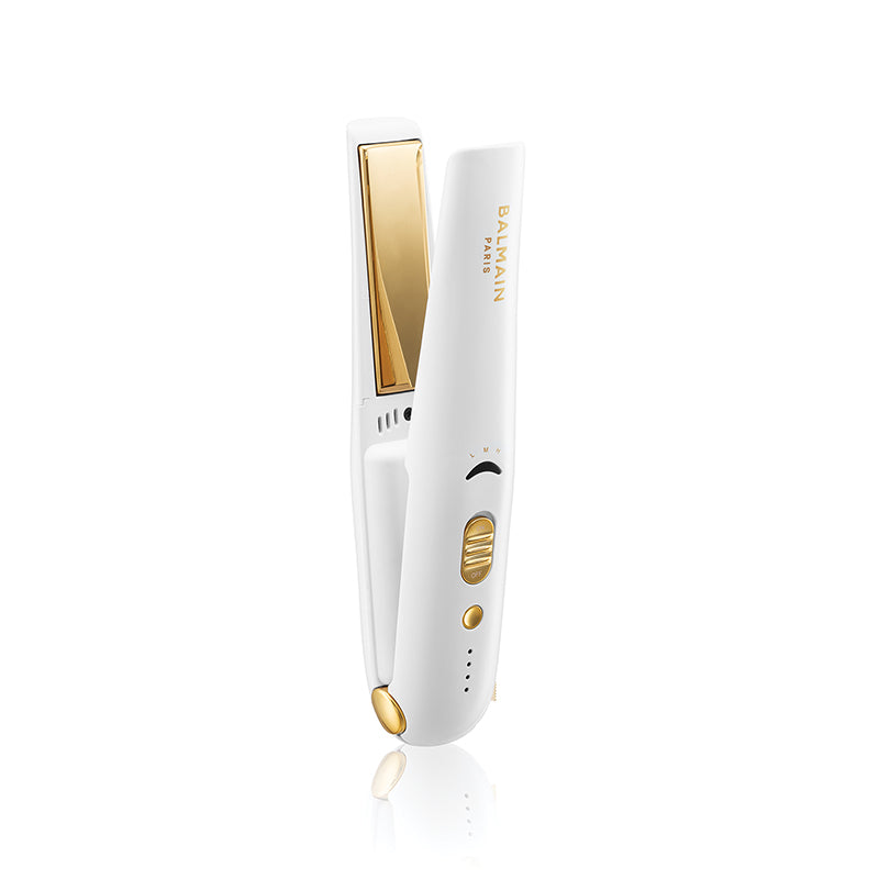 Balmain Hair Cordless Straightener White Gold - Matu taisnotājs