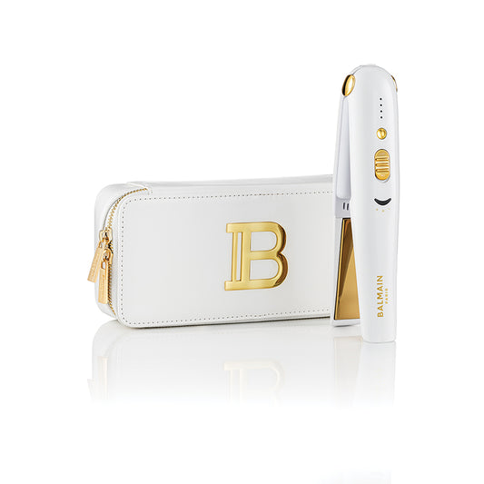 Balmain Hair Cordless Straightener White Gold - Matu taisnotājs
