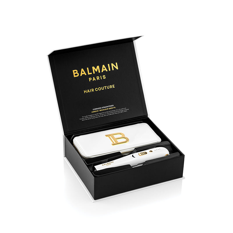 Balmain Hair Cordless Straightener White Gold - Matu taisnotājs