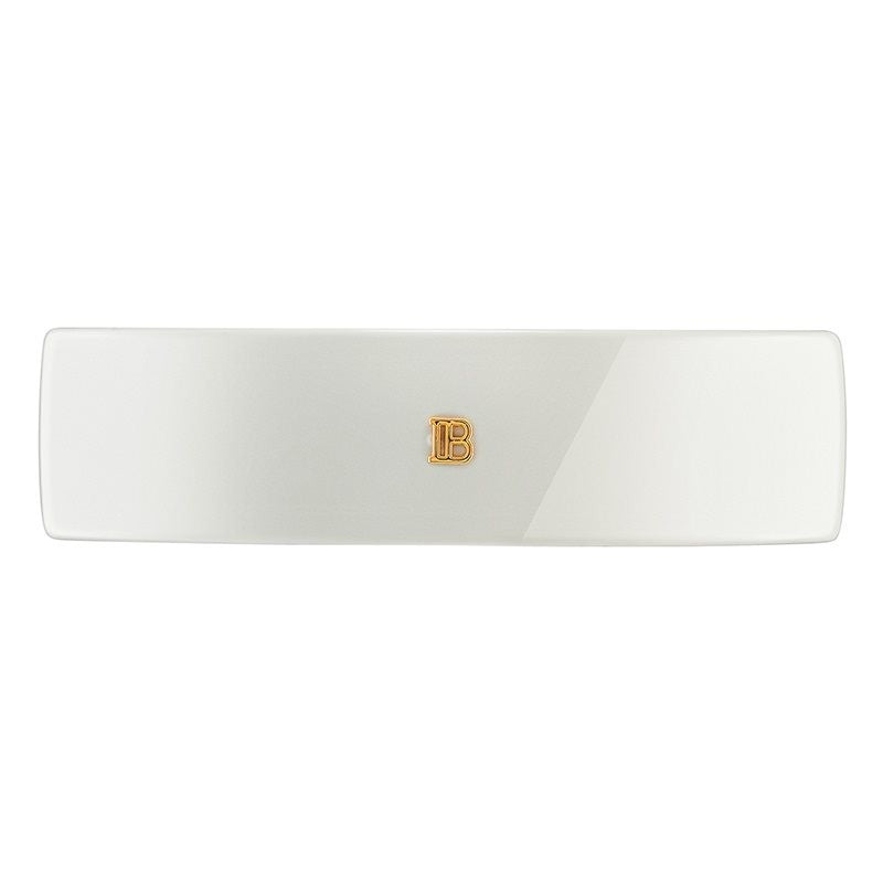 Balmain Hair Barrette pour cheveux White L size - Matu sprādze L