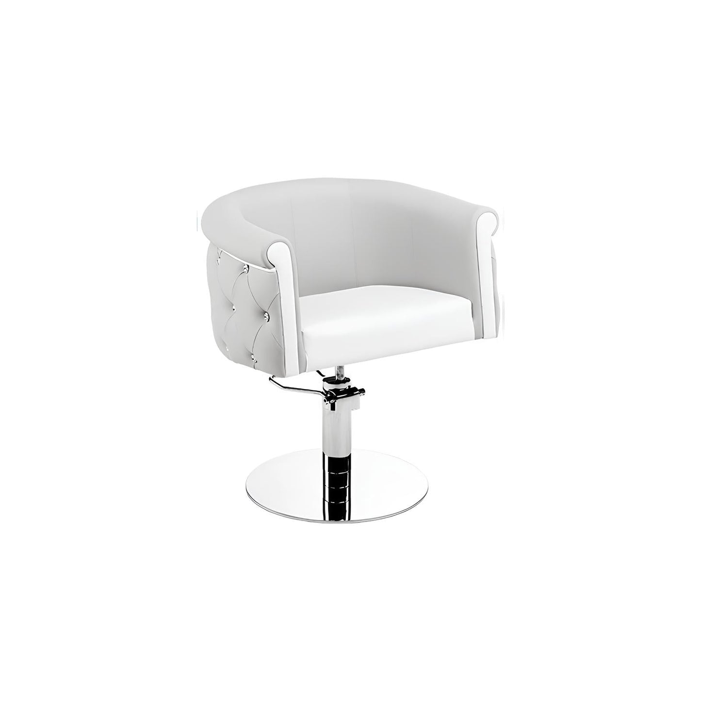 Frizētavas krēsls ObsDeLux 70/42/62 cm pelēks