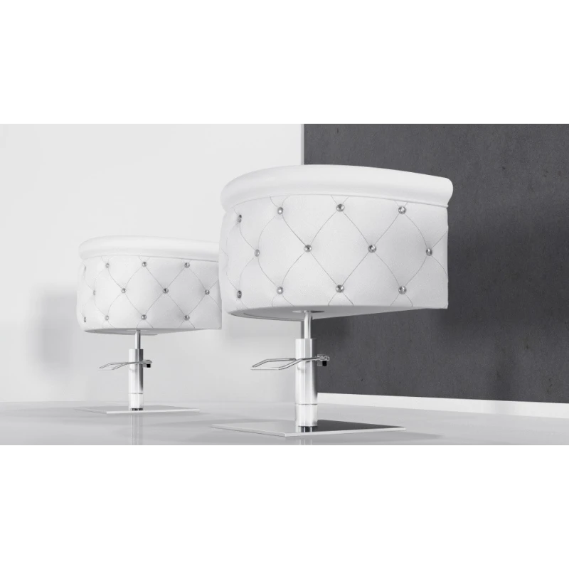 Frizētavas krēsls ObsDeLux 70/42/62 cm melns