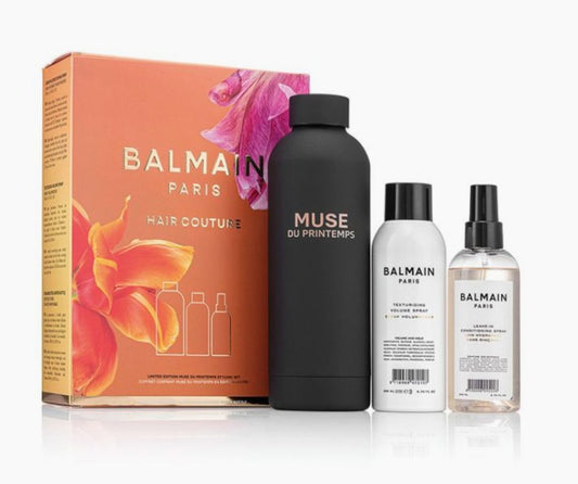 BALMAIN HAIR Muse du Printemps apjoma matu komplekts/ Muse du Printemps Styling Set Black