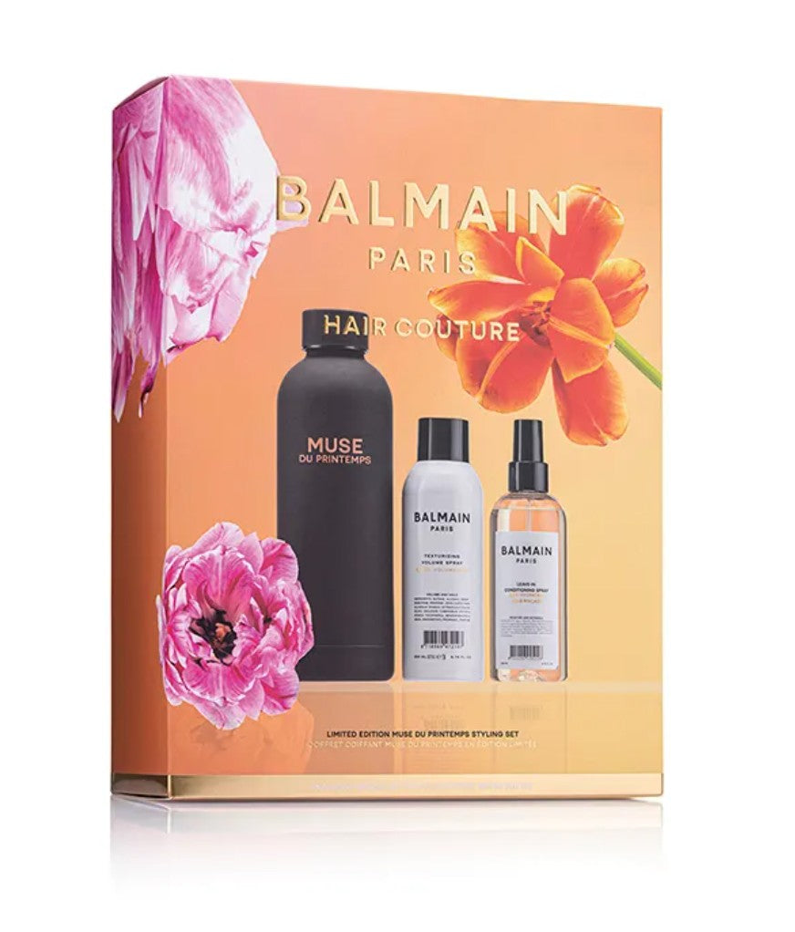 BALMAIN HAIR Muse du Printemps apjoma matu komplekts/ Muse du Printemps Styling Set Black