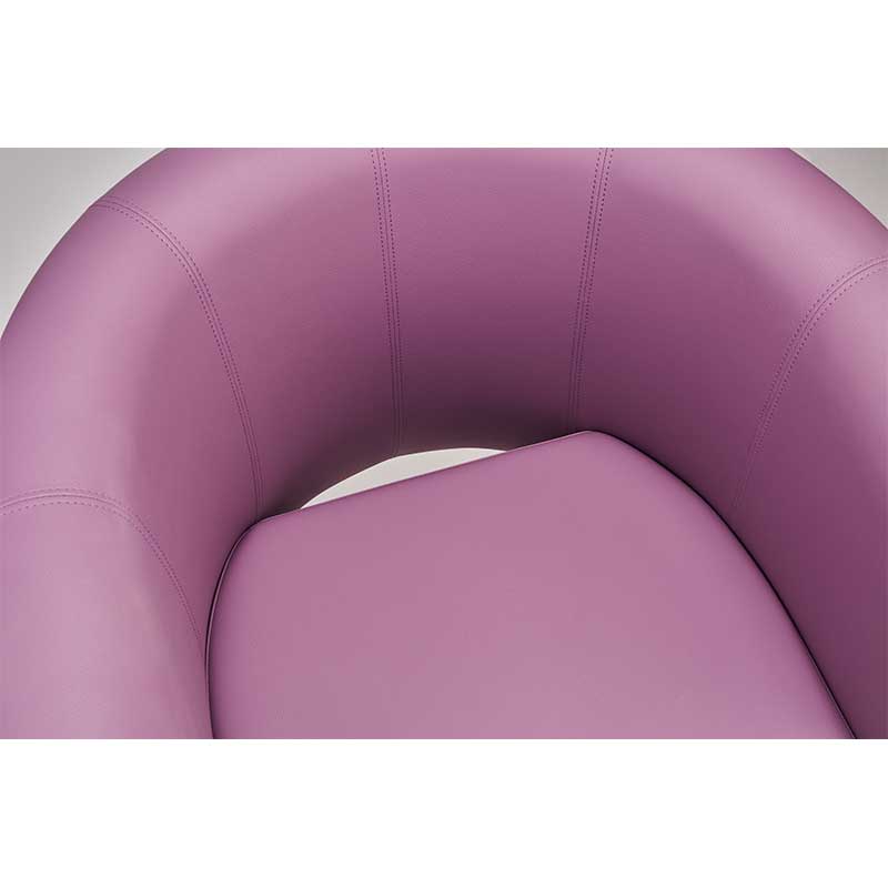 Frizētavas krēsls Refli 70/42/62 cm rozā