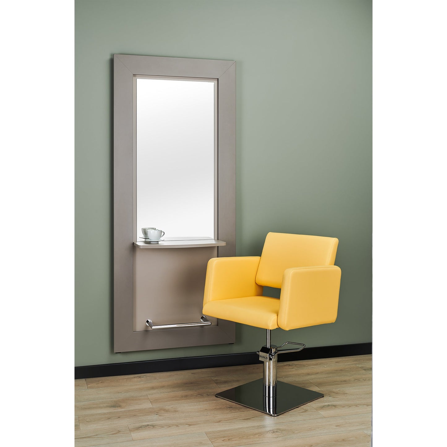 Frizētavas krēsls Lia 55/80/62 cm pelēks