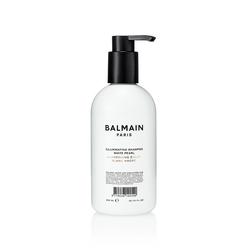 Balmain Hair Illuminating Shampoo White Pearl - Tonējošais šampūns blondiem matiem ar baltas pērles mirdzumu 300ml