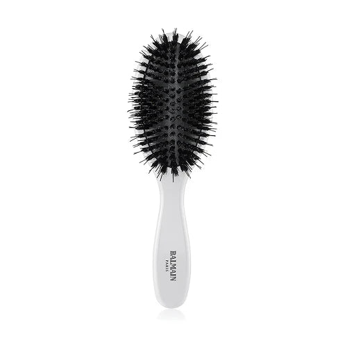 Balmain Hair Extension Brush White - Suka pieaudzētiem matiem balta