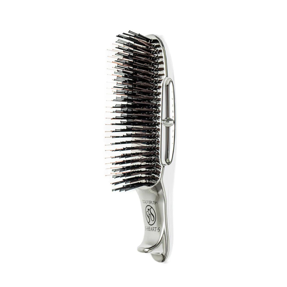 sHearts Scalp Brush Plus Pro Short - birste matu un galvas ādas kopšanai