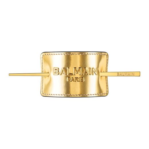 BALMAIN HAIR gold barrette