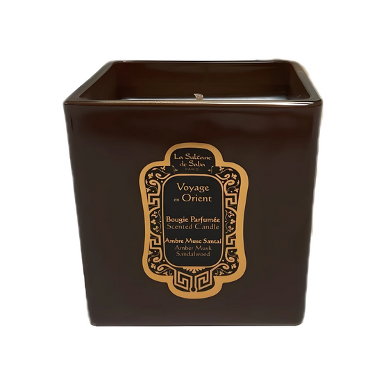 CANDLE AMBER MUSK SANDALWOOD (ORIENT) 400 g