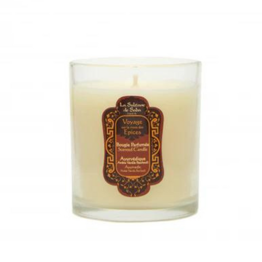 CANDLE ORIENTAL AYURVEDIC AMBER VANILLA PATCHOULI (SPICES) 200 g