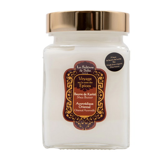 Shea Butter  Oriental Ayurvedic Amber Vanilla Patchouli Fragrance 300 g