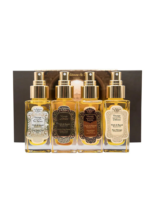 COFFRET 4 HUILES 50 ml