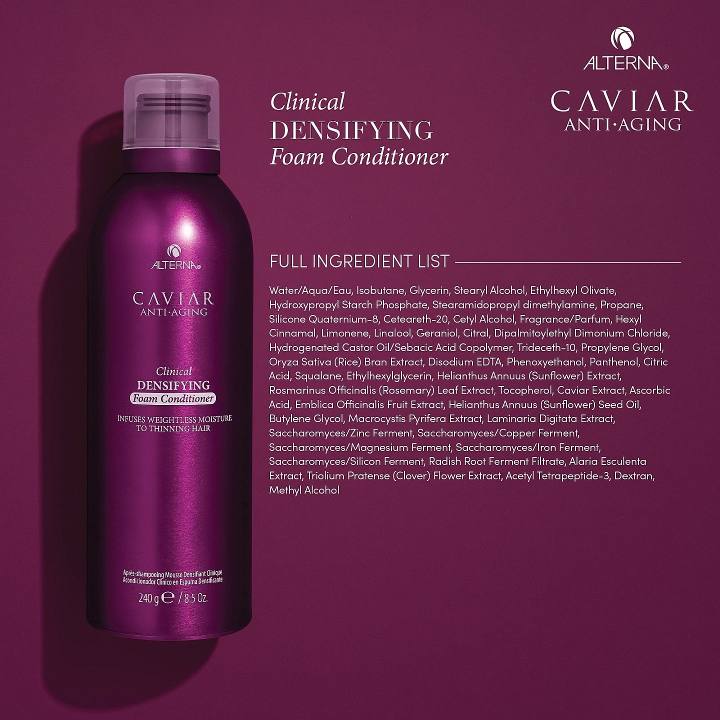 Caviar Clinical Densifying Foam Conditioner