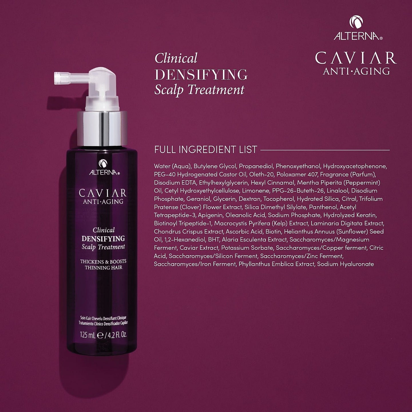 Caviar Clinical Densifying Scalp Treatment