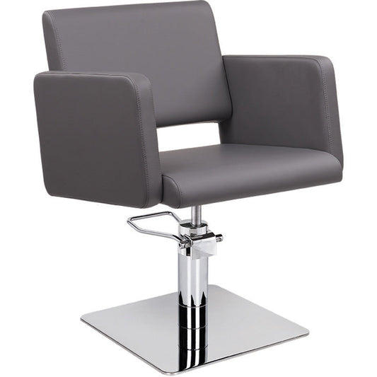 Frizētavas krēsls Lia 55/80/62 cm pelēks