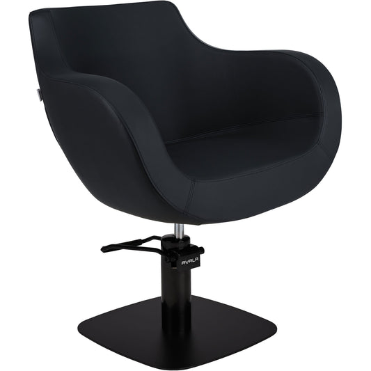 Frizētavas krēsls Thom 60/70/48 cm melns