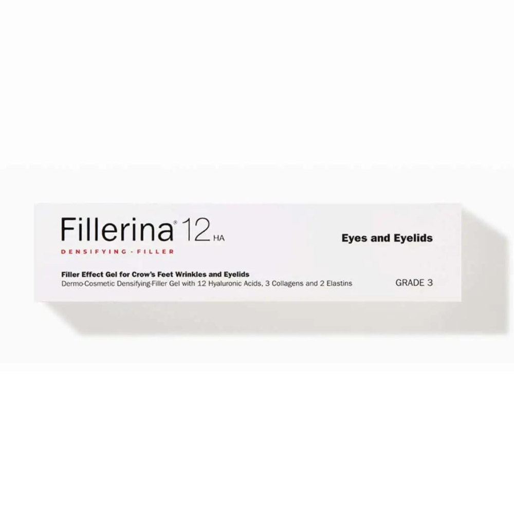 Fillerina 12HA gels acu zonai un plakstiņiem 15 ml, Intensitāte 3