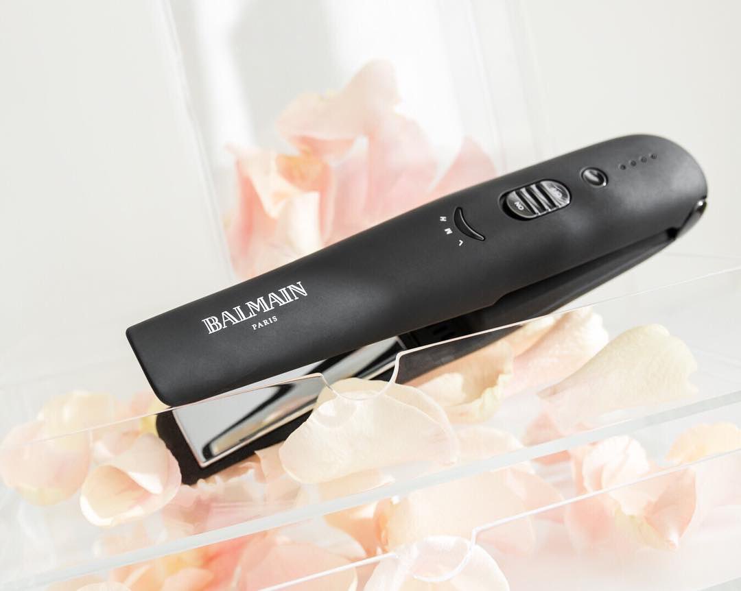 Balmain Hair Cordless Titanium Straightener Black - Matu taisnotajs