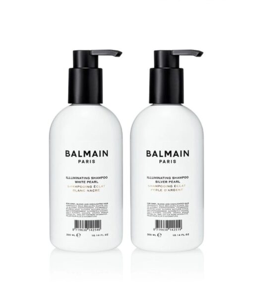 Balmain Hair Illuminating Shampoo White Pearl - Tonējošais šampūns blondiem matiem ar baltas pērles mirdzumu  300ml