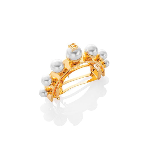 BALMAIN HAIR matu sprādze Limited Edition Legacy Clip Large Pearl