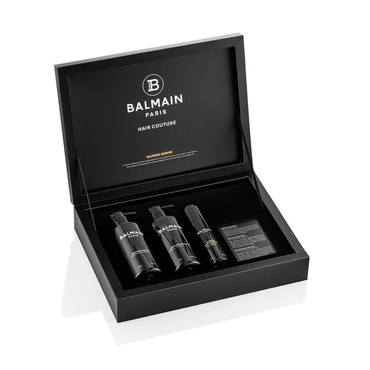 Balmain Hair Bodyfying Homme Giftset - dāvanu komplekts plāniem un vājiem matiem