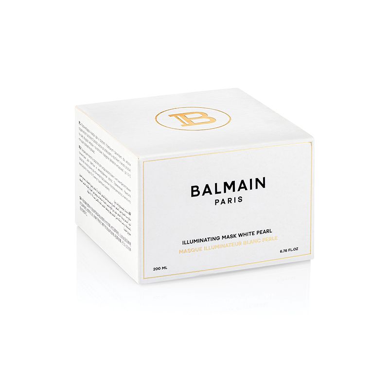 Balmain Hair Illuminating Mask White Pearl - Matu maska blondiem matiem 200ml