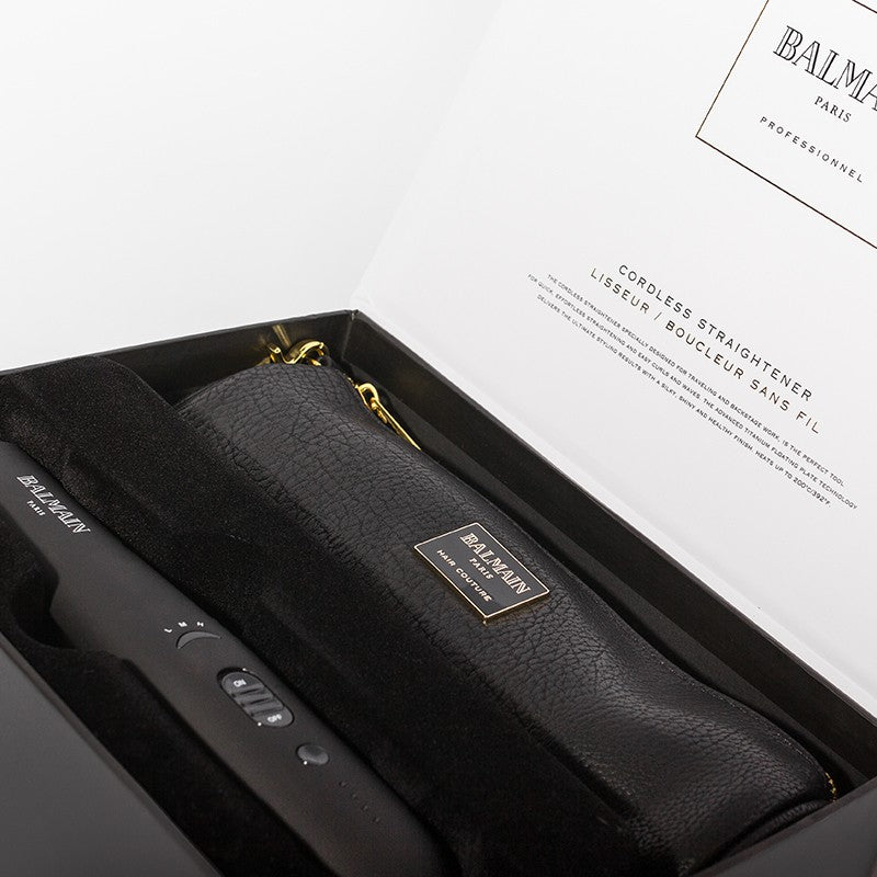 Balmain Hair Cordless Titanium Straightener Black - Matu taisnotajs