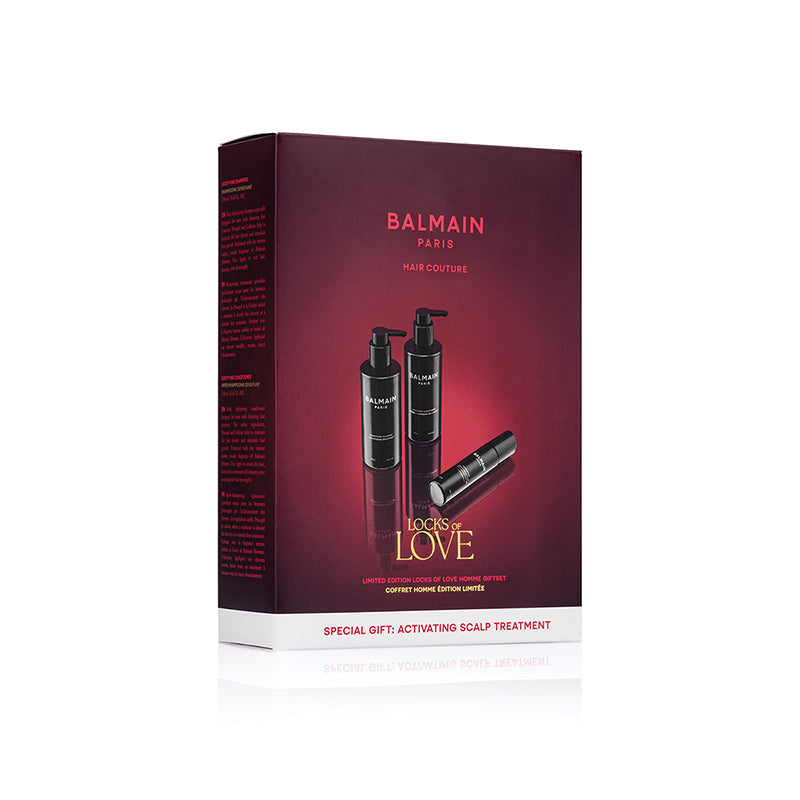 BALMAIN HAIR Limited Edition Locks of Love Dāvanu Komplekts Vīriešiem / Limited Edition Locks of Love Homme Bodyfying Gift Set