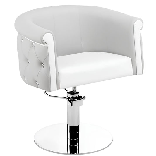 Frizētavas krēsls ObsDeLux 70/42/62 cm pelēks