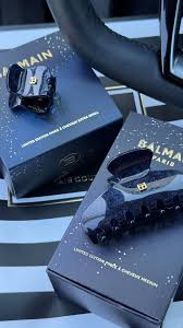 Limited Edition Acetate Pince a Cheveux Medium Cosmic Sapphire